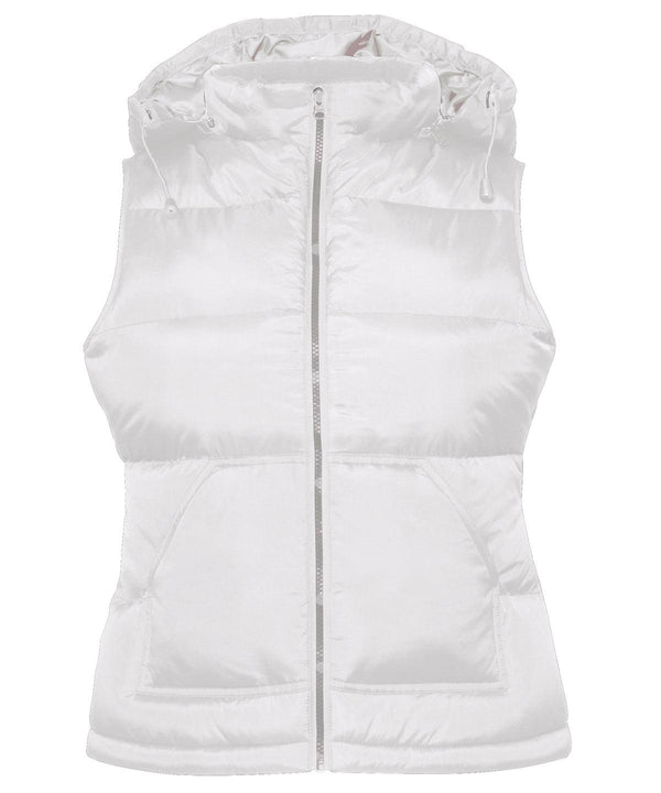White - B&C Zen+ /women Body Warmers B&C Collection Gilets and Bodywarmers, Jackets & Coats, Padded & Insulation, Women's Fashion Schoolwear Centres