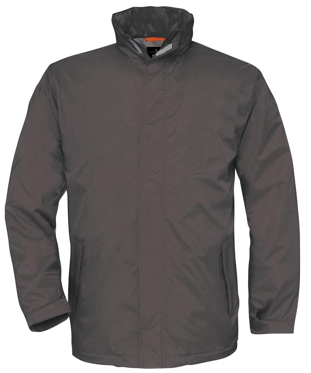 Dark Grey - B&C Ocean Shore Jackets B&C Collection Jackets & Coats, Plus Sizes Schoolwear Centres