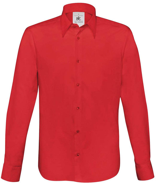 Deep Red - B&C London Shirts B&C Collection Raladeal - Recently Added, Shirts & Blouses, Workwear Schoolwear Centres