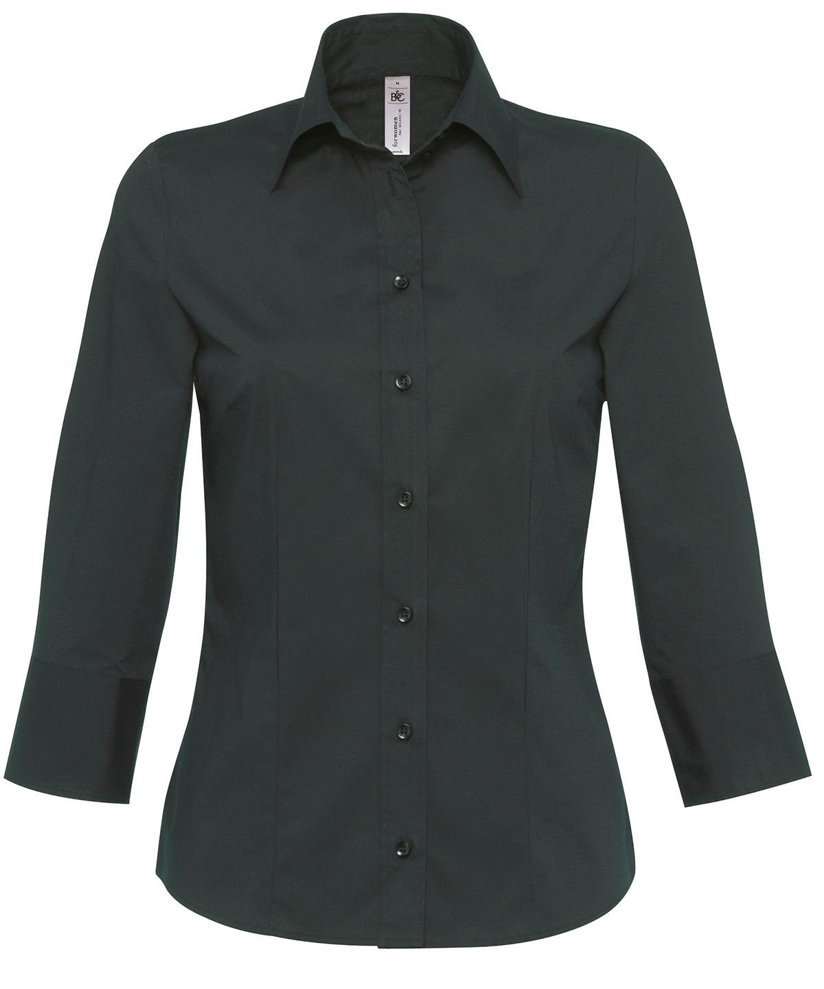 Black - B&C Milano /women Blouses B&C Collection Raladeal - Recently Added, Shirts & Blouses, Women's Fashion, Workwear Schoolwear Centres