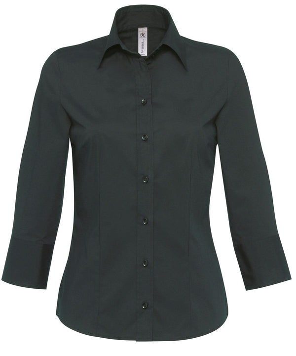 Black - B&C Milano /women Blouses B&C Collection Raladeal - Recently Added, Shirts & Blouses, Women's Fashion, Workwear Schoolwear Centres