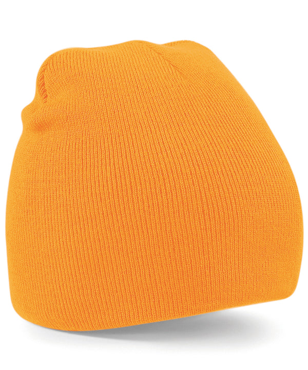 Two-tone pull-on beanie