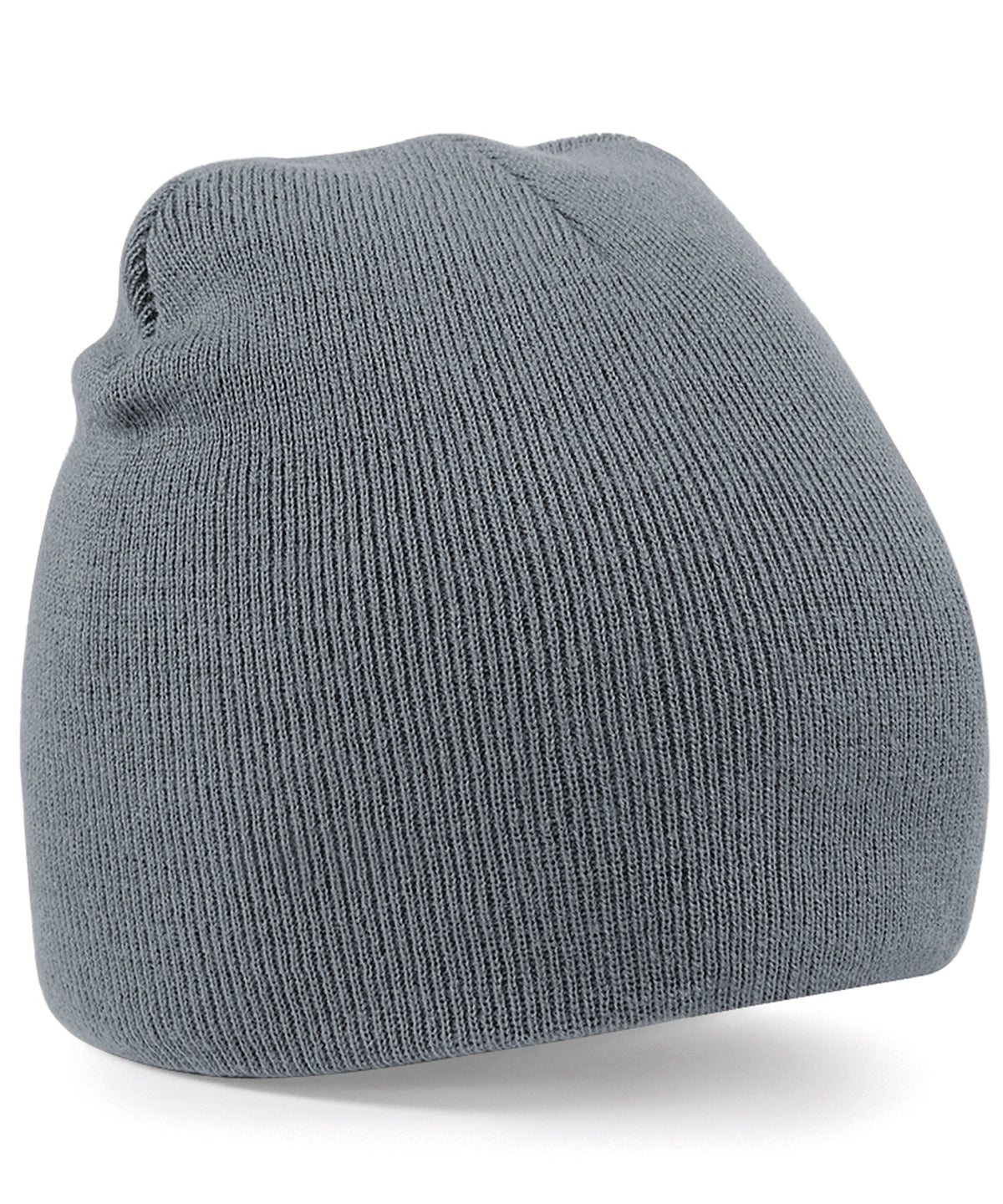 Two-tone pull-on beanie