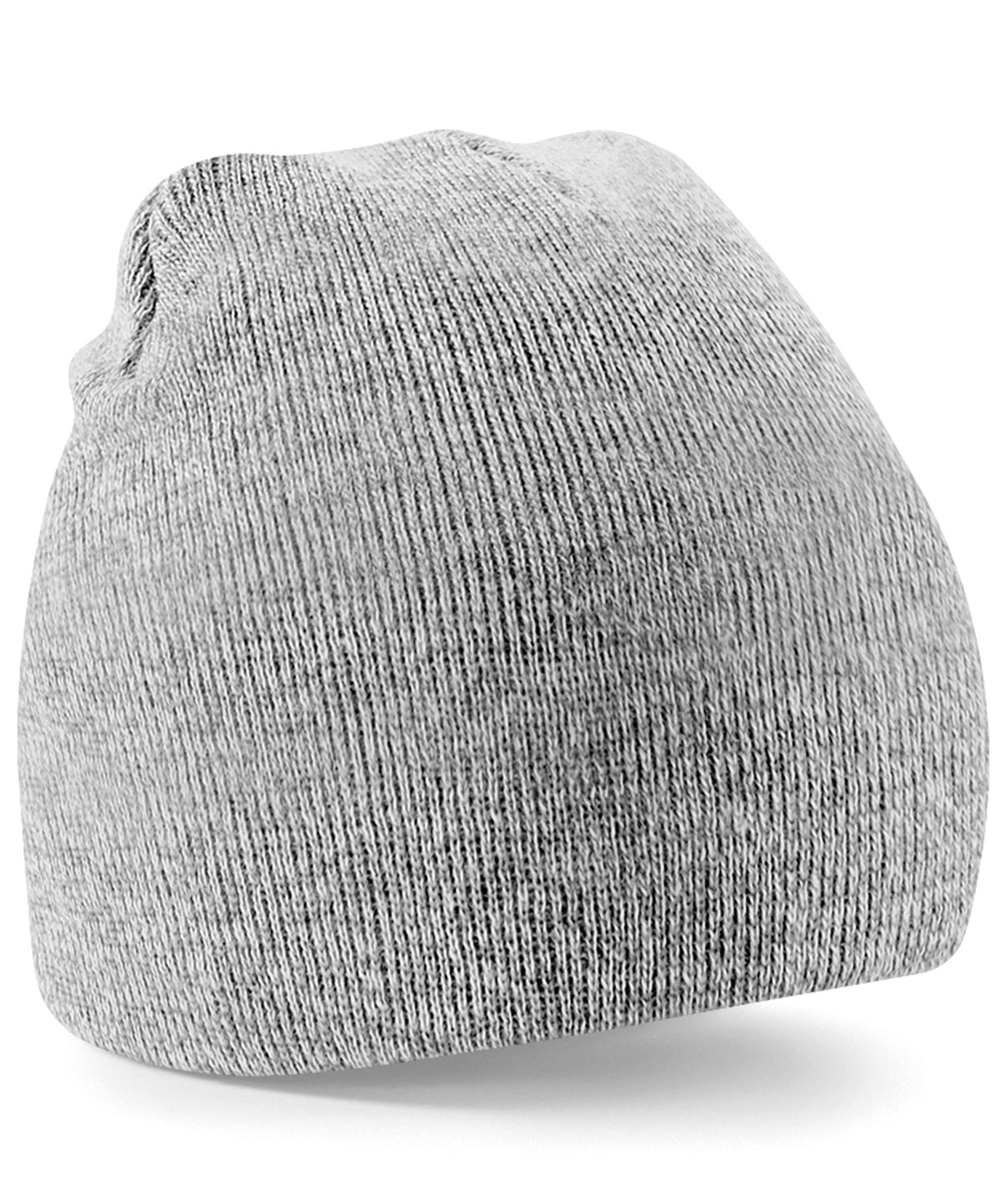 Two-tone pull-on beanie