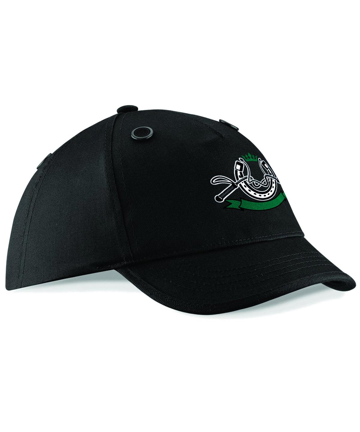 Black - EN812 bump cap Caps Beechfield Headwear Schoolwear Centres