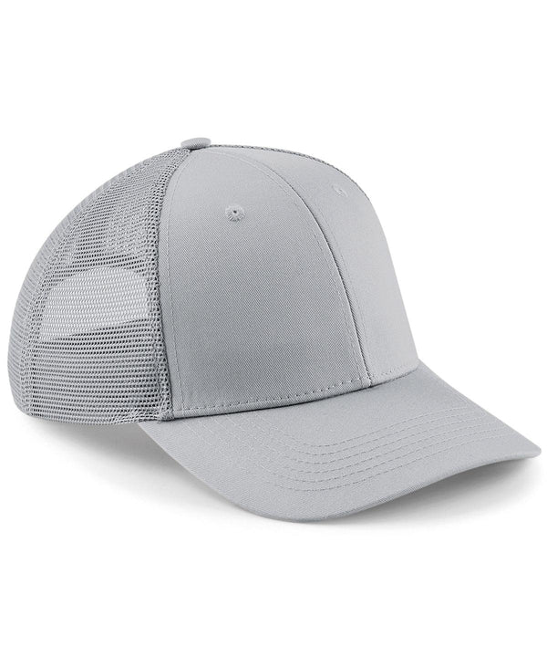 Light Grey - Urbanwear trucker Caps Beechfield Headwear, New Colours For 2022 Schoolwear Centres