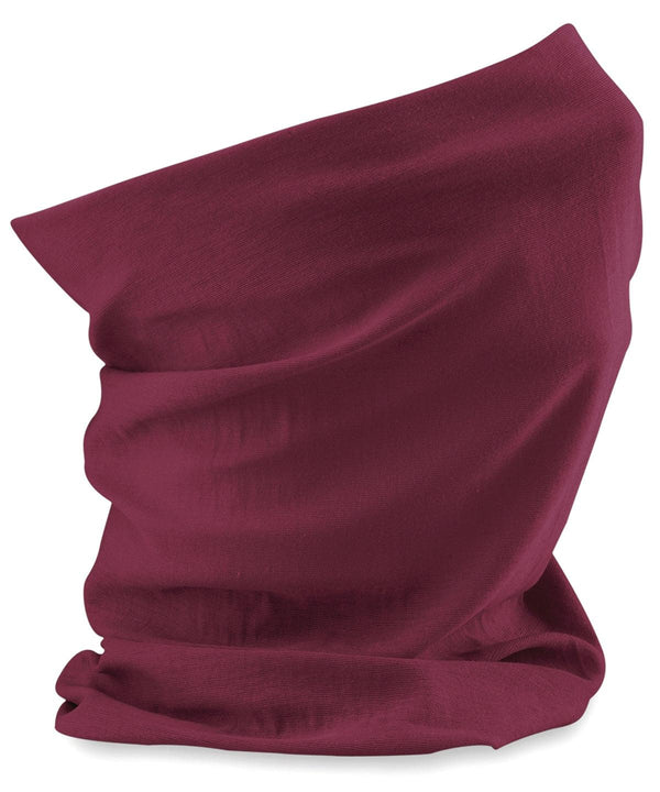 Burgundy - Morf® original Snoods Beechfield Headwear, Must Haves, Personal Protection, Sublimation Schoolwear Centres
