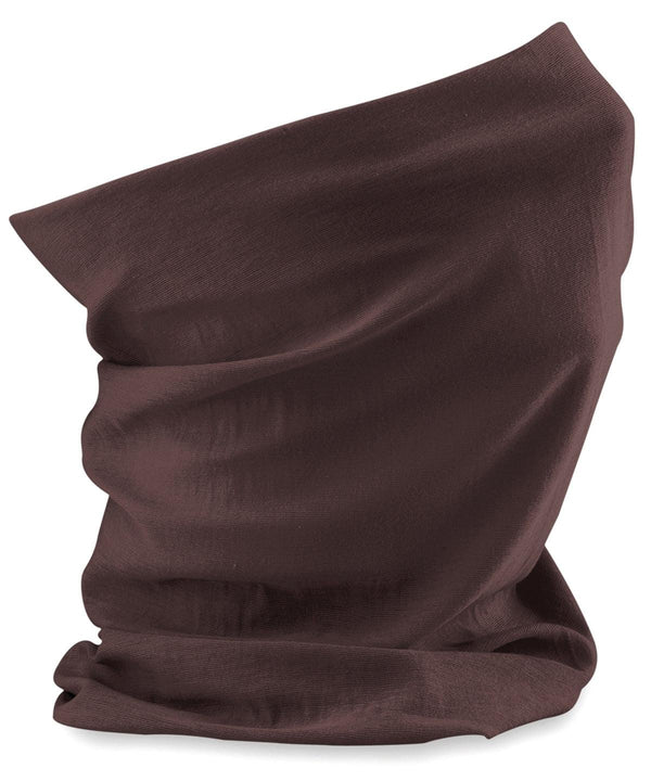 Chocolate - Morf® original Snoods Beechfield Headwear, Must Haves, Personal Protection, Sublimation Schoolwear Centres