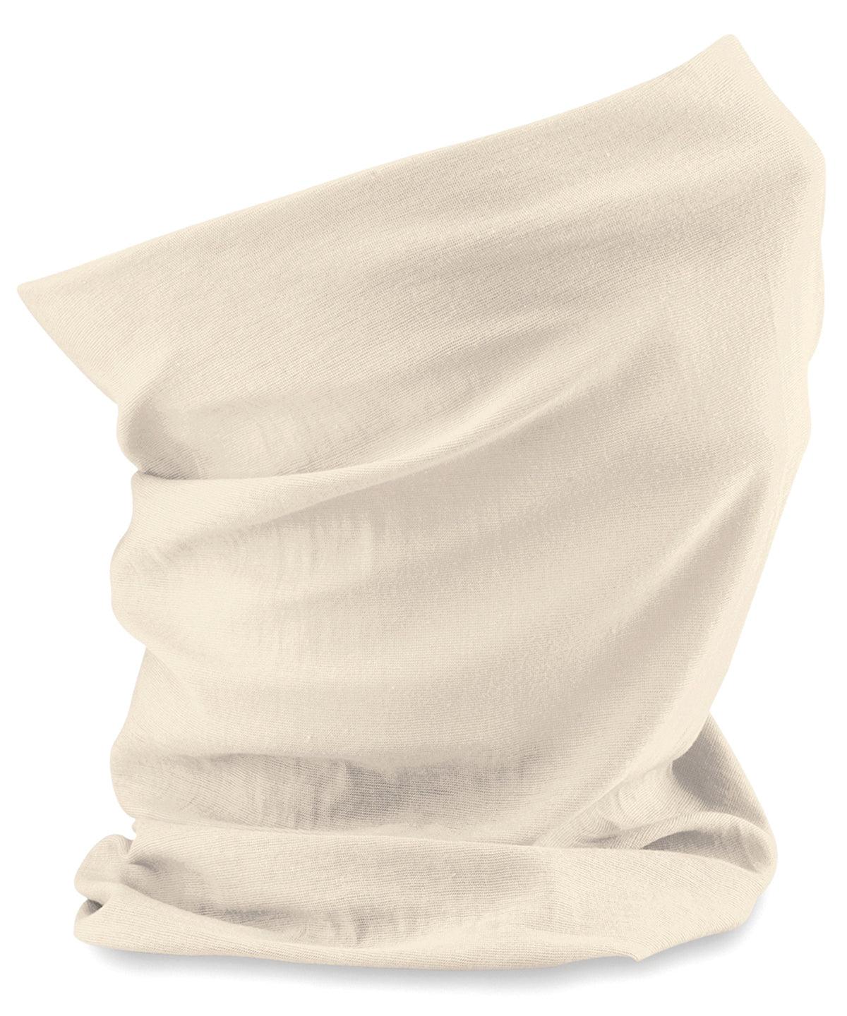 Sand - Morf® original Snoods Beechfield Headwear, Must Haves, Personal Protection, Sublimation Schoolwear Centres