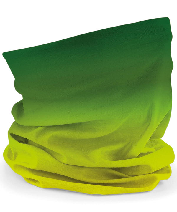 Tropical Greens - Morf® ombré Snoods Beechfield Headwear, Personal Protection Schoolwear Centres