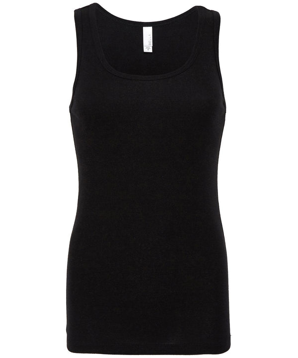 PaleBlue - Sheer rib tank top Vests Bella Canvas Rebrandable, T-Shirts & Vests, Women's Fashion Schoolwear Centres