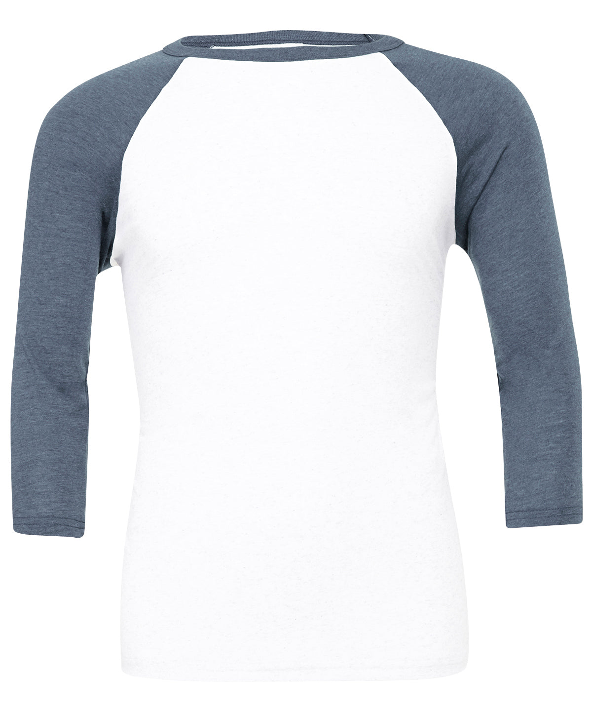 Unisex triblend ¾ sleeve baseball t-shirt