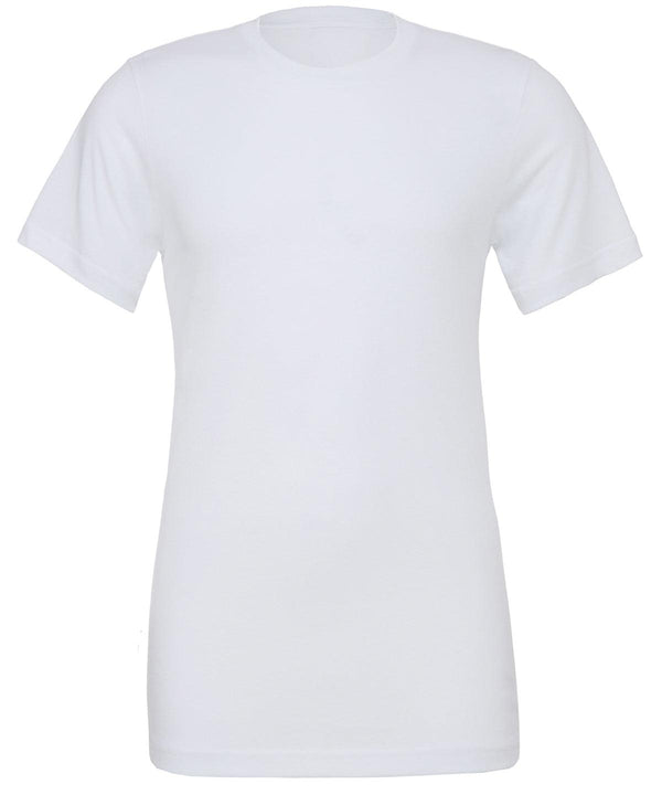 White - Unisex polycotton short sleeve t-shirt T-Shirts Bella Canvas Hyperbrights and Neons, Rebrandable, T-Shirts & Vests Schoolwear Centres