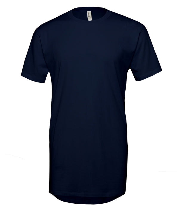 Unisex long body urban t-shirt