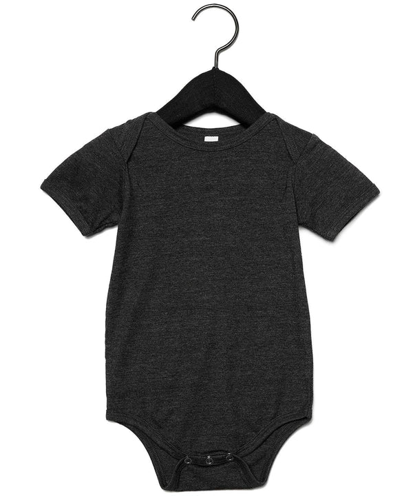Dark Grey Heather - Baby Jersey short sleeve one piece Bodysuits Bella Canvas Baby & Toddler, Rebrandable Schoolwear Centres
