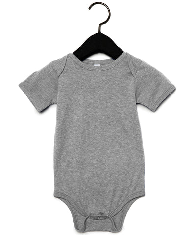 Baby triblend short sleeve one piece