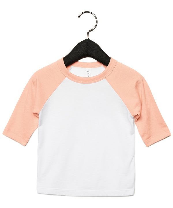 Toddler ¾ sleeve baseball tee