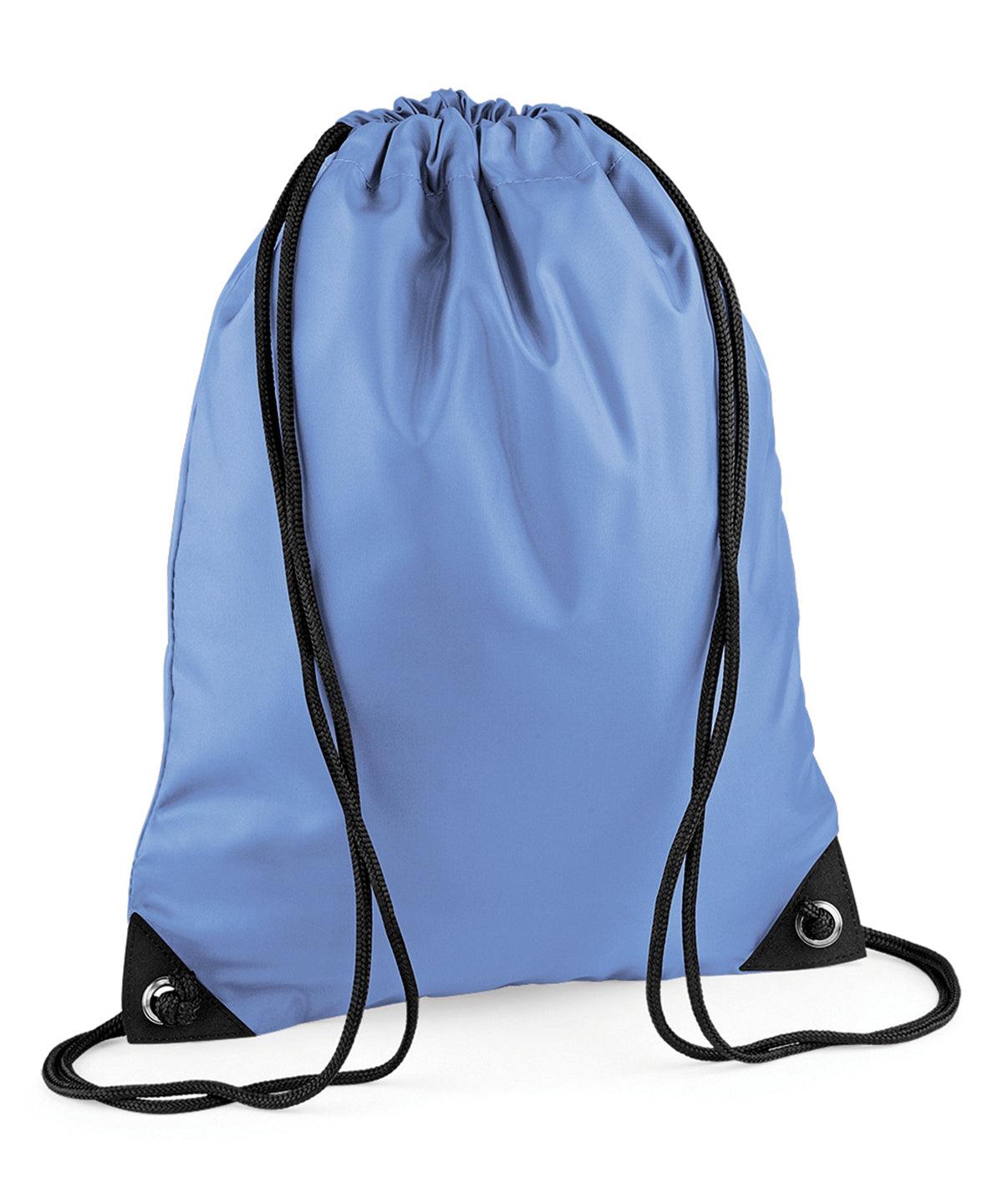 Laser Blue - Premium gymsac Bags Bagbase Bags & Luggage, Junior, Must Haves, Rebrandable Schoolwear Centres