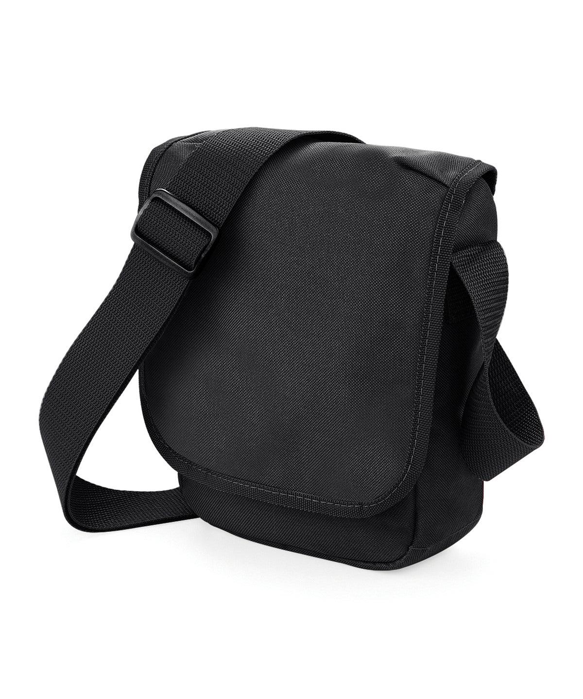 Black - Mini reporter Bags Bagbase Bags & Luggage, Rebrandable Schoolwear Centres