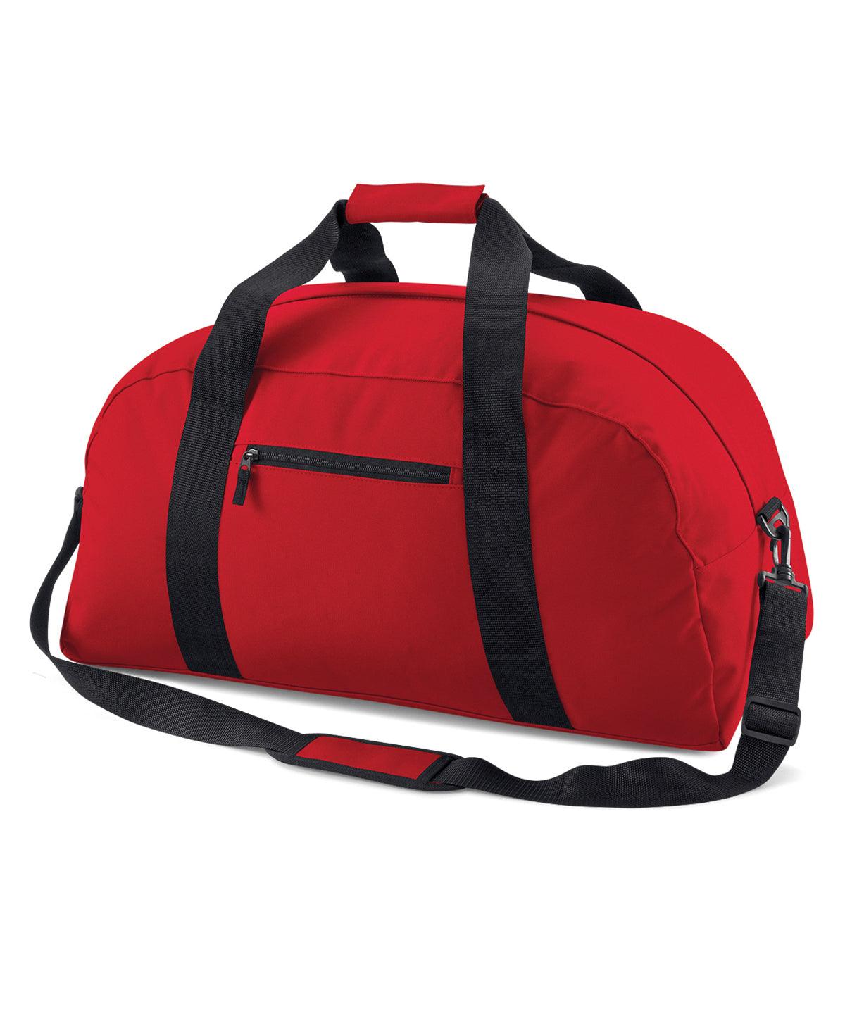 Classic Red - Classic holdall Bags Bagbase Bags & Luggage, Must Haves, Rebrandable Schoolwear Centres