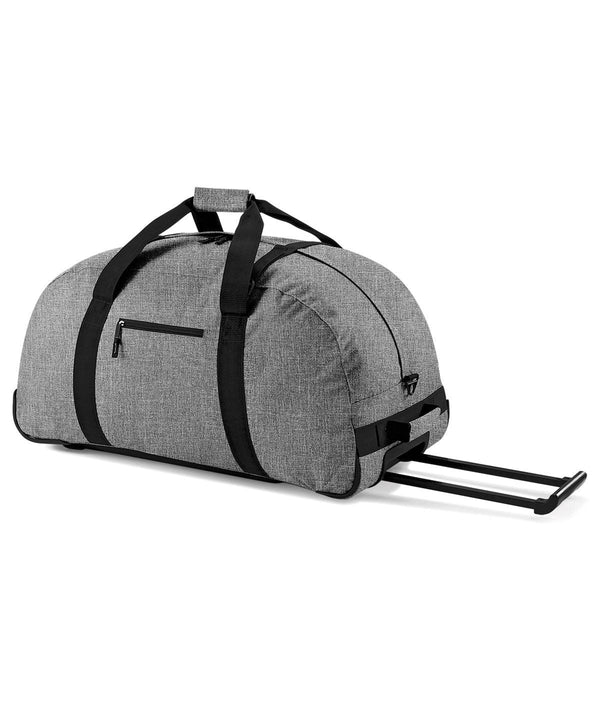 Grey Marl - Classic wheelie holdall Bags Bagbase Bags & Luggage, Holiday Season, Rebrandable Schoolwear Centres