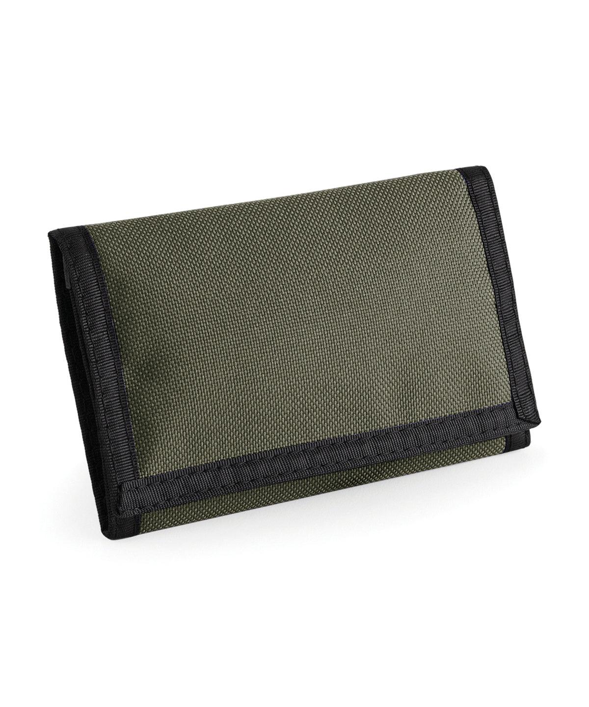 Olive - Ripper wallet Wallets Bagbase Bags & Luggage, Gifting & Accessories, Rebrandable Schoolwear Centres