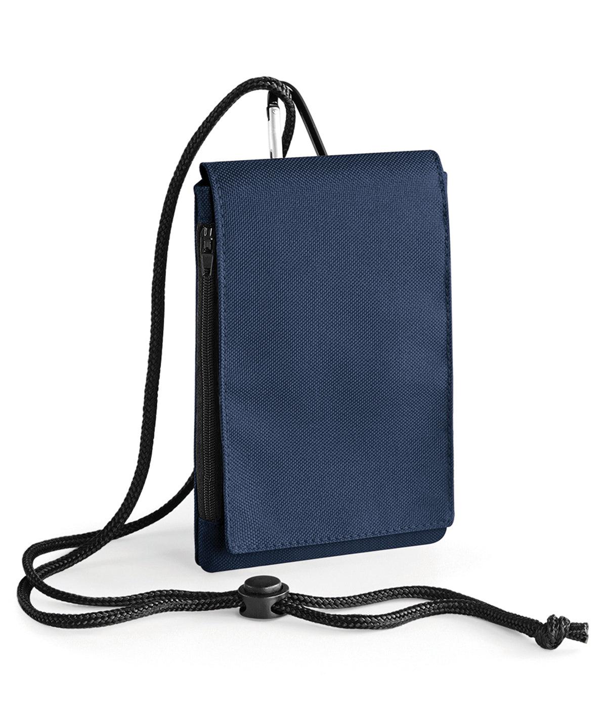 French Navy - Phone pouch XL Phone Holders Bagbase Bags & Luggage, Gifting & Accessories, Rebrandable Schoolwear Centres