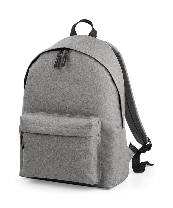 Grey Marl - Two-tone fashion backpack Bags Bagbase Bags & Luggage, Junior, Rebrandable Schoolwear Centres