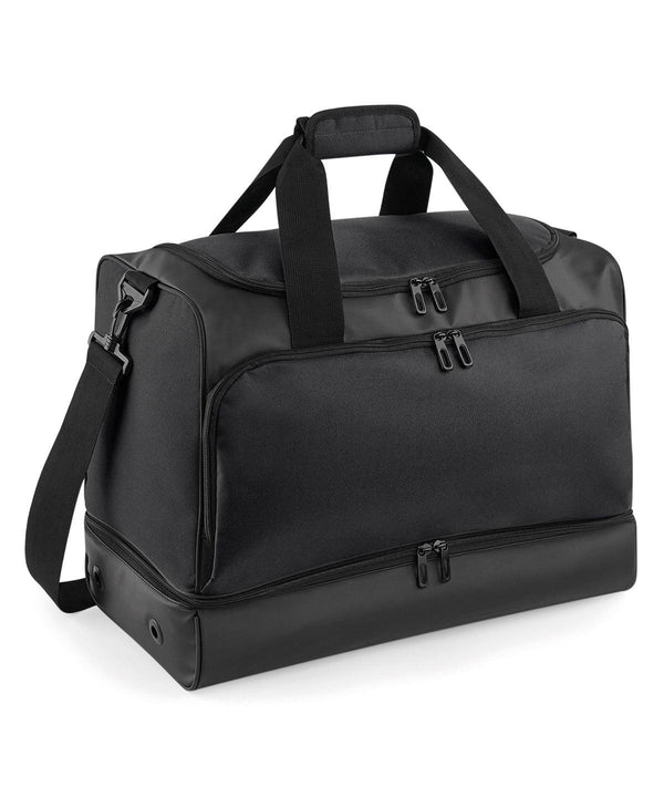 Black/Black - Hardbase sports holdall Bags Bagbase Bags & Luggage, Rebrandable Schoolwear Centres