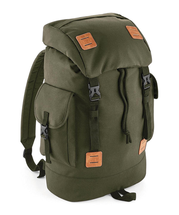 Military Green/Tan - Urban explorer backpack Bags Bagbase Bags & Luggage, Rebrandable Schoolwear Centres