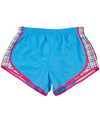 Sapphire/Plaid - Velocity Short Shorts Last Chance to Buy Trousers & Shorts Schoolwear Centres