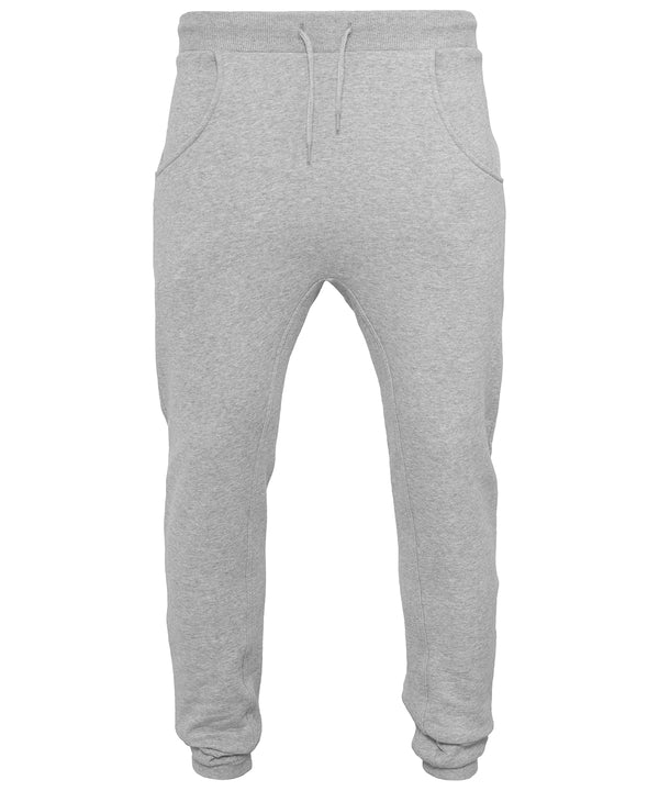 Heavy deep-crotch sweatpants