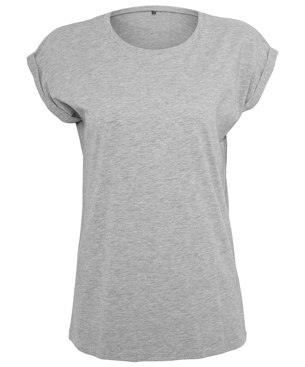 Women's extended shoulder tee