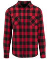 Checked flannel shirt