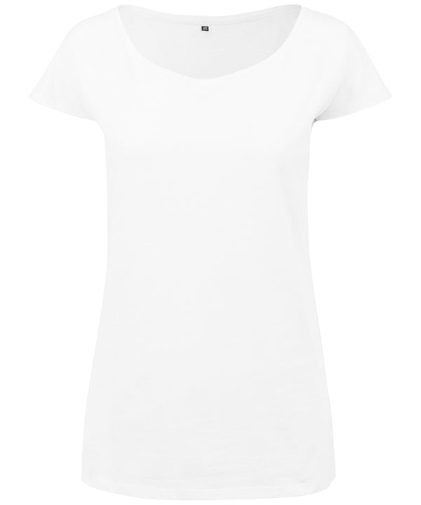 Women's wide neck tee