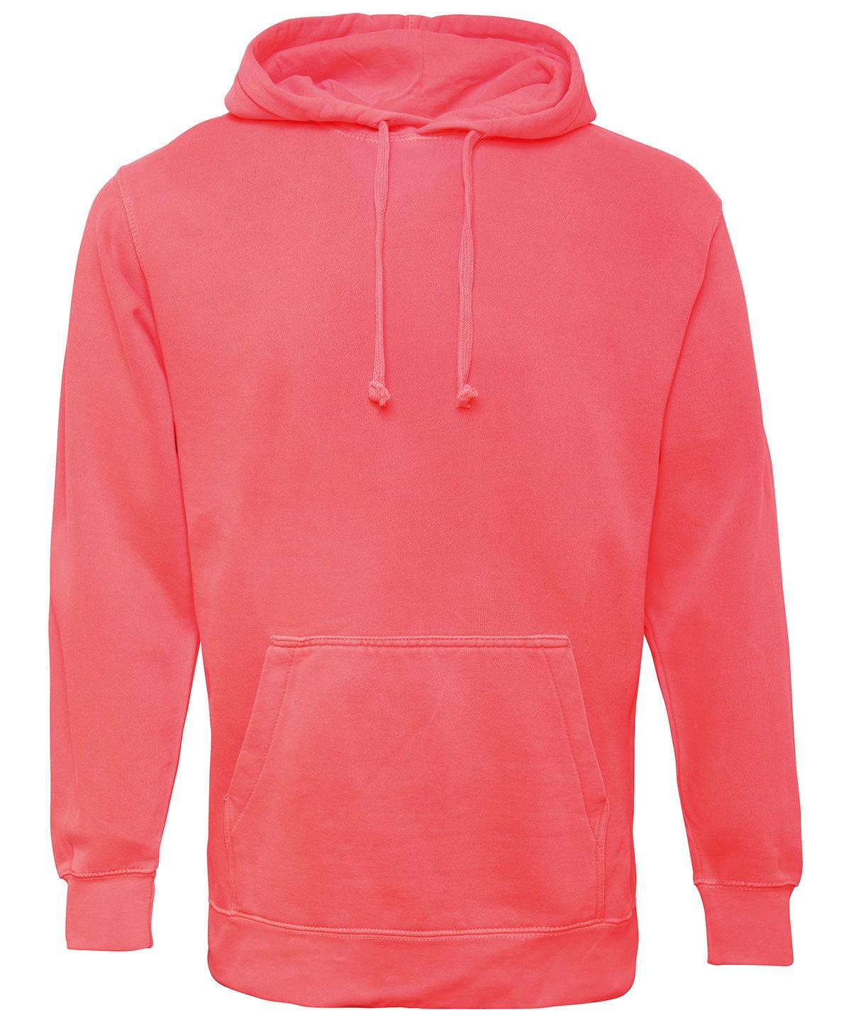 Neon Red Orange - Adult hooded sweatshirt Hoodies Last Chance to Buy Hoodies, Plus Sizes Schoolwear Centres