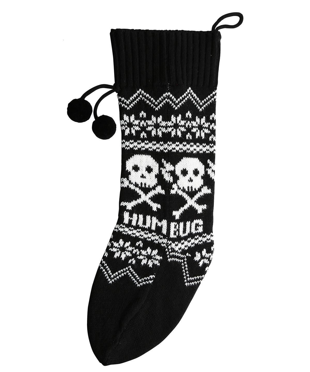 Skull - Knitted Christmas stocking Christmas Stockings The Christmas Shop Christmas Schoolwear Centres