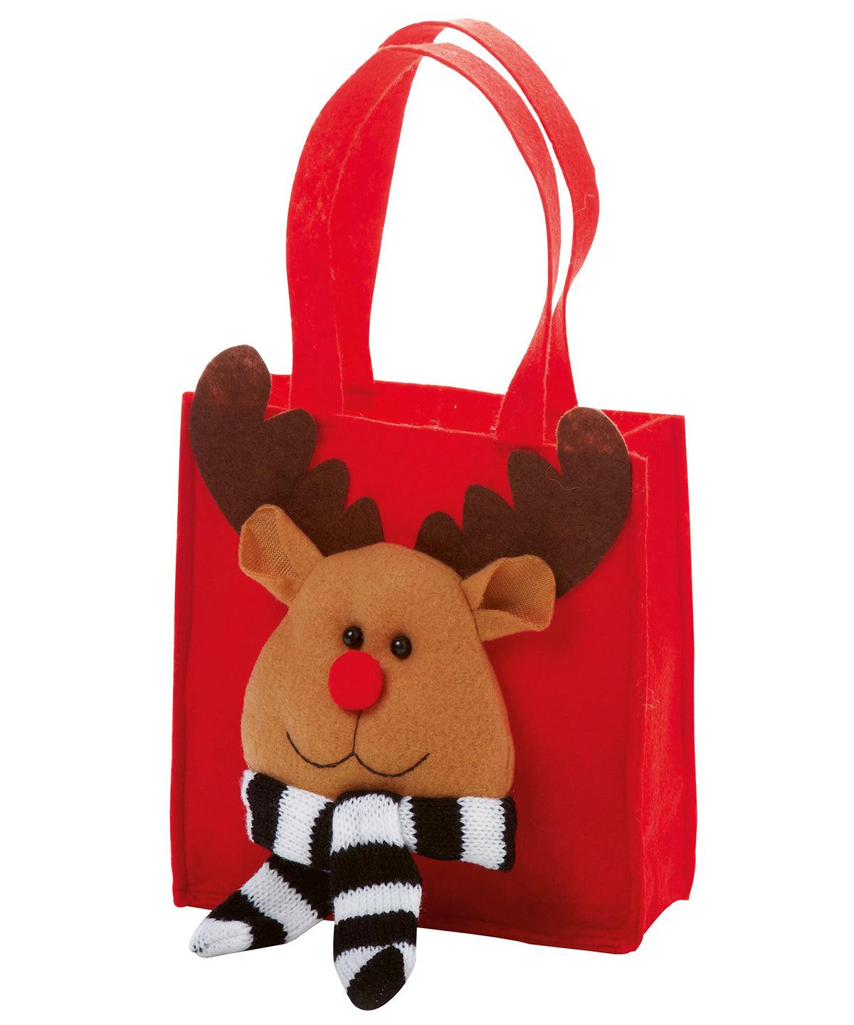 Reindeer - Christmas character bag Bags The Christmas Shop Christmas Schoolwear Centres