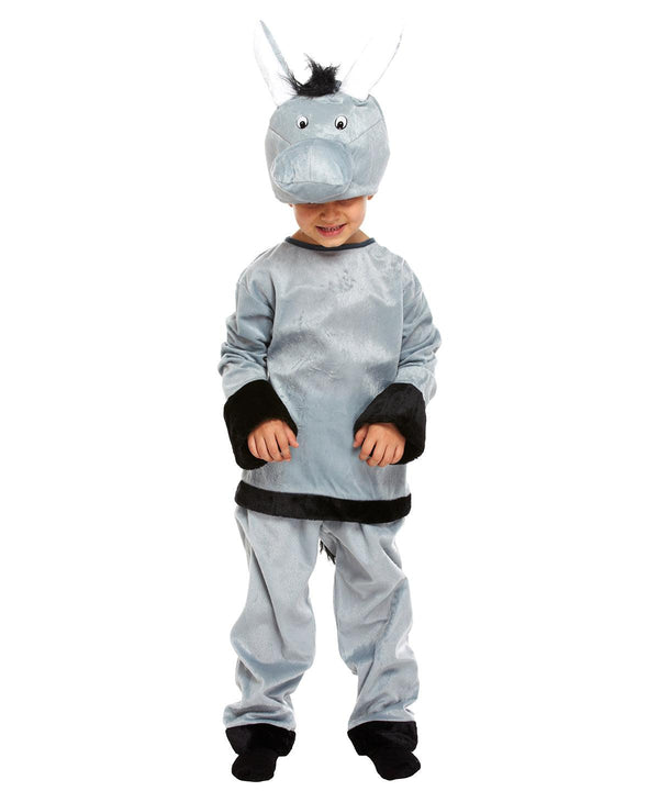 Grey - Kids donkey fancy dress Christmas Costumes The Christmas Shop Christmas Schoolwear Centres