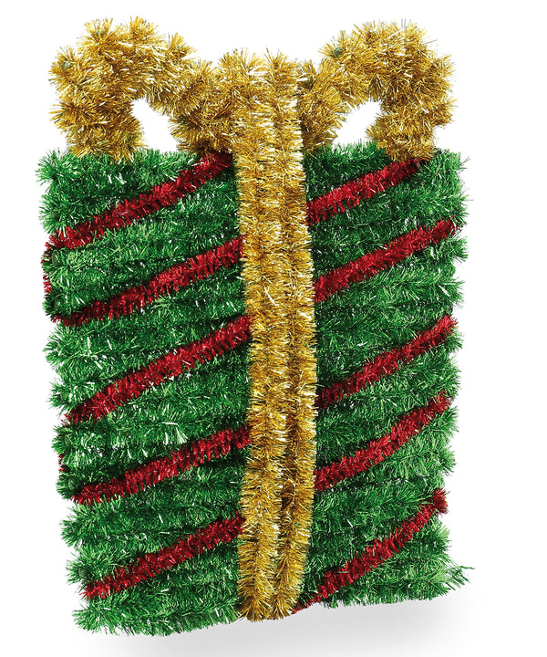 Tinsel wall plaque