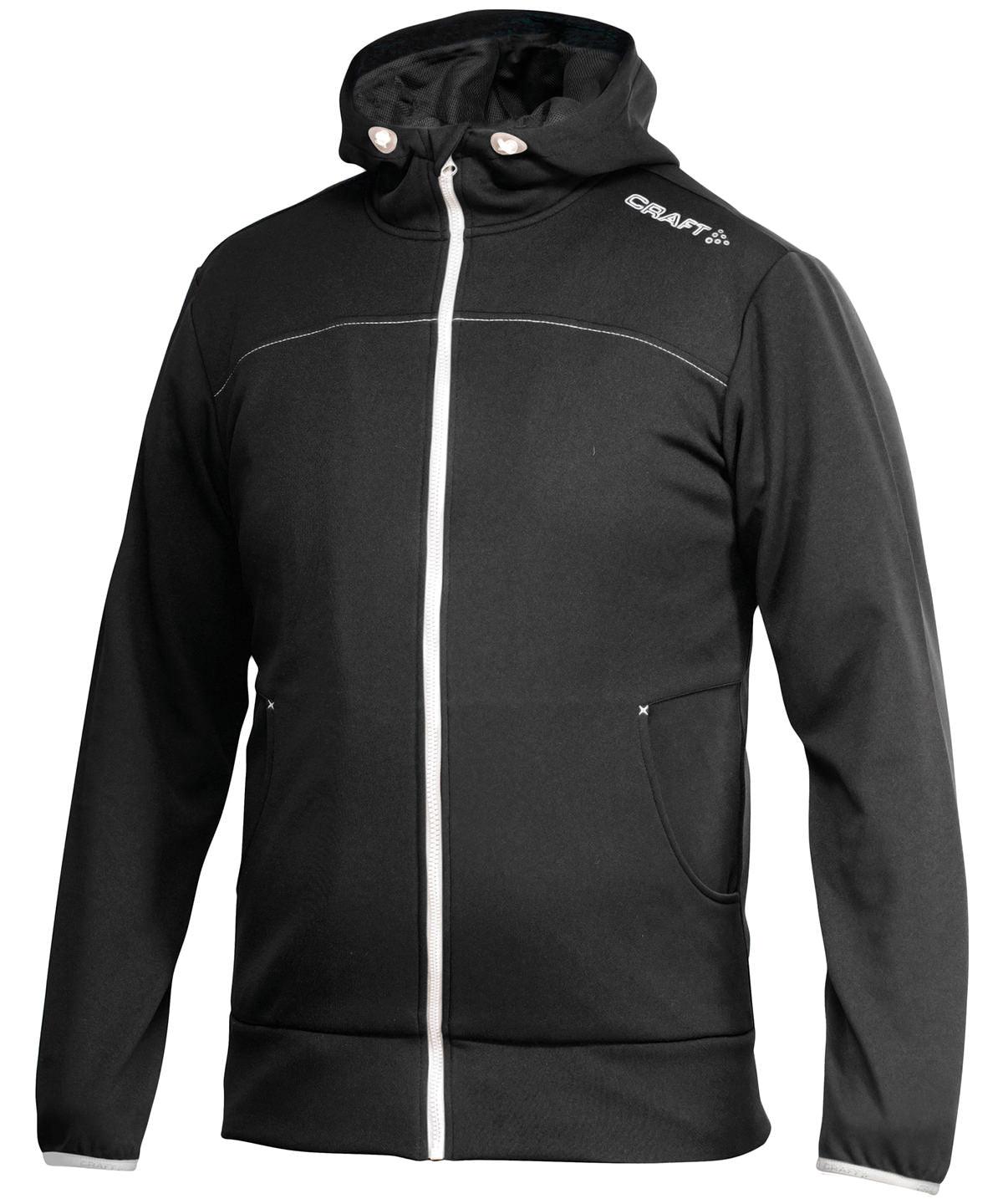 Black - Leisure full zip hood Jackets Last Chance to Buy Activewear & Performance, Athleisurewear, Sports & Leisure Schoolwear Centres