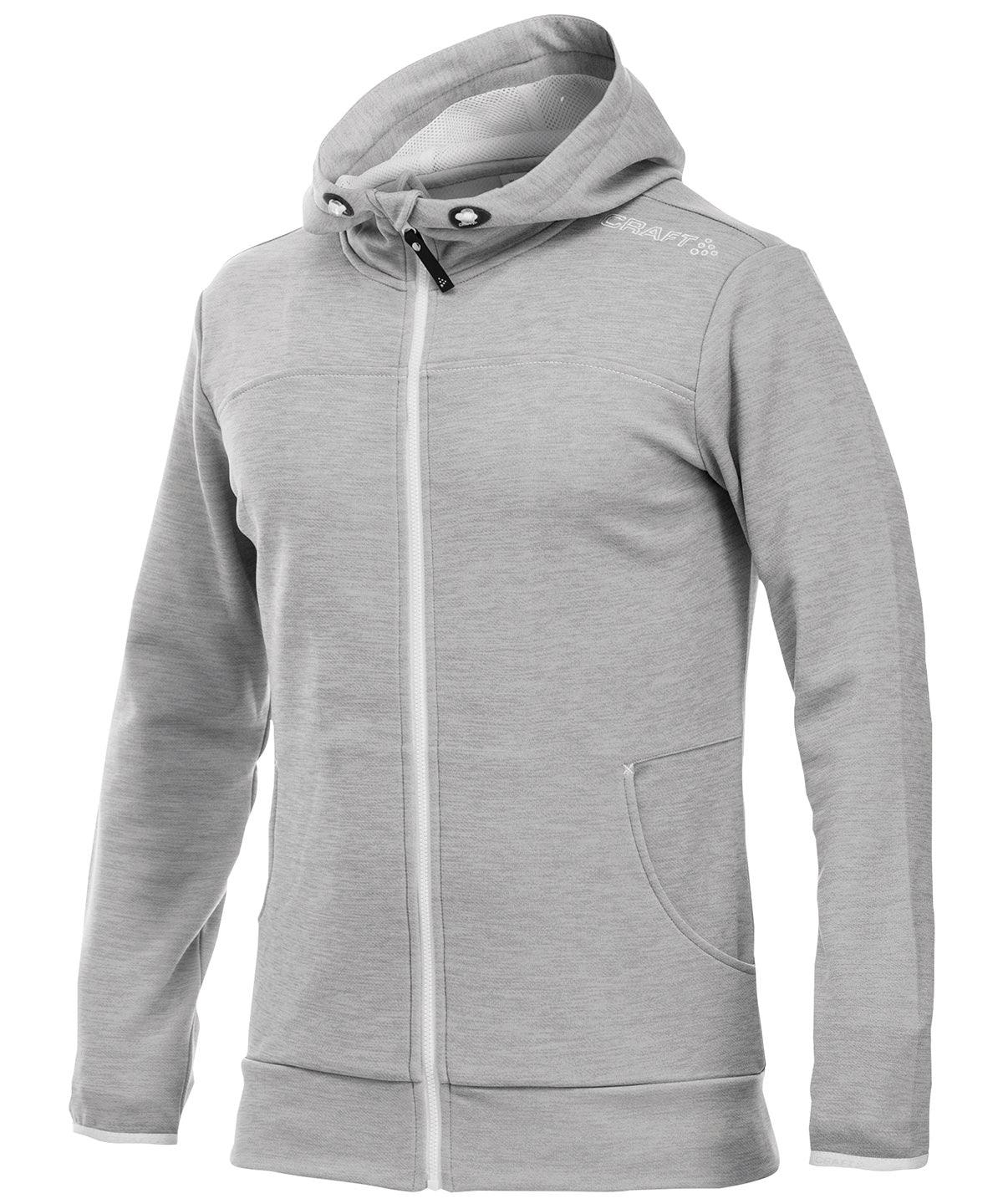 Grey - Leisure full zip hood Jackets Last Chance to Buy Activewear & Performance, Athleisurewear, Sports & Leisure Schoolwear Centres