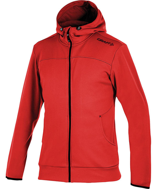 Red - Leisure full zip hood Jackets Last Chance to Buy Activewear & Performance, Athleisurewear, Sports & Leisure Schoolwear Centres