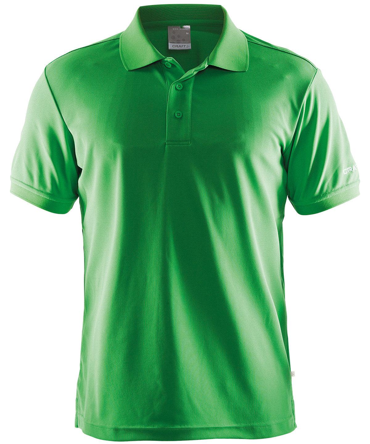 Green - Polo shirt piqué classic Polos Last Chance to Buy Activewear & Performance, Polos & Casual, Sports & Leisure Schoolwear Centres