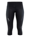 Black - Women's essential capri Leggings Last Chance to Buy Leggings, Sports & Leisure, Trousers & Shorts Schoolwear Centres