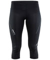 Black - Women's essential capri Leggings Last Chance to Buy Leggings, Sports & Leisure, Trousers & Shorts Schoolwear Centres