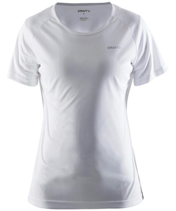 White - Women's prime tee T-Shirts Last Chance to Buy Activewear & Performance, Sports & Leisure, T-Shirts & Vests Schoolwear Centres