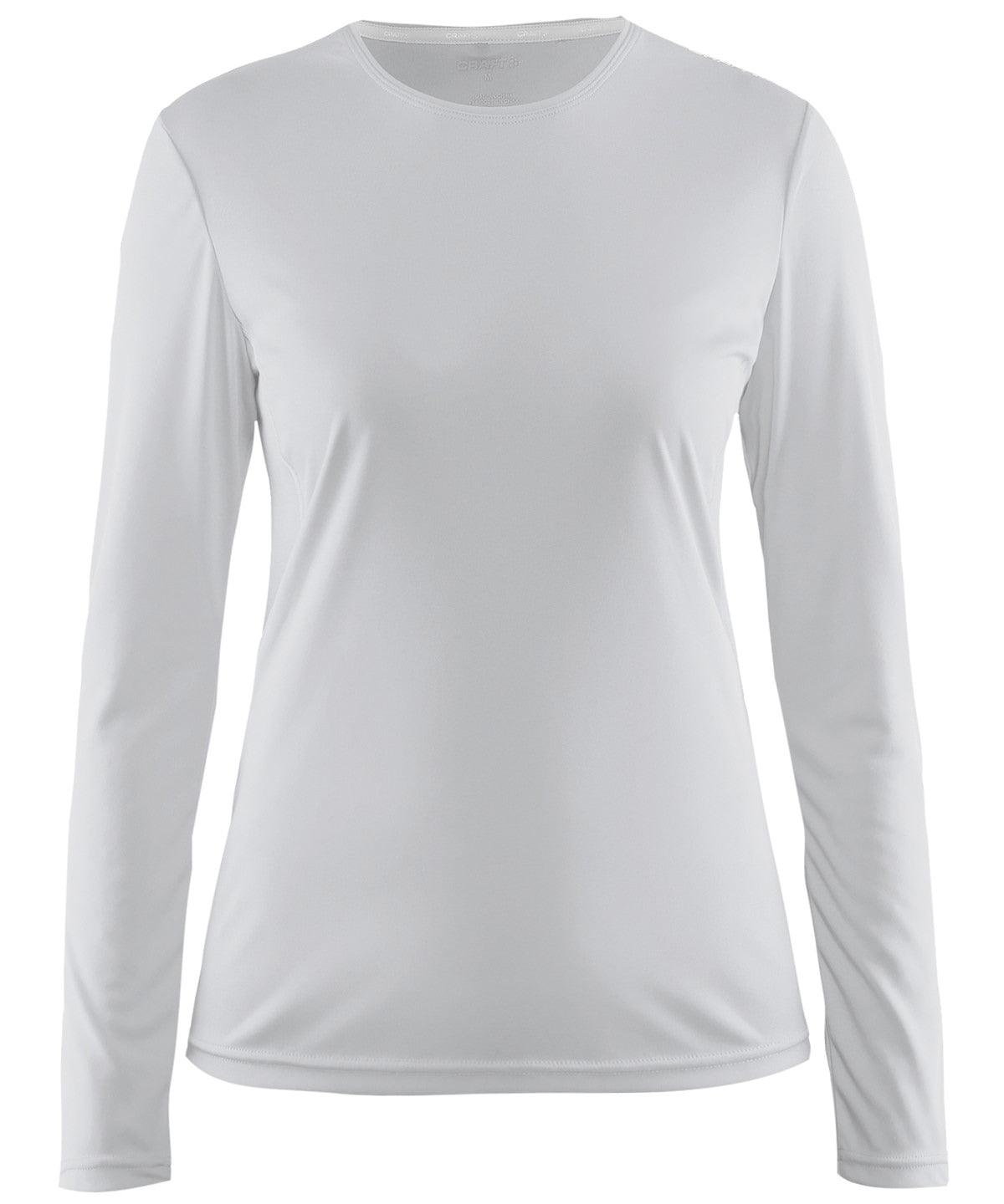 White - Women's mind long sleeve tee T-Shirts Last Chance to Buy Sports & Leisure Schoolwear Centres