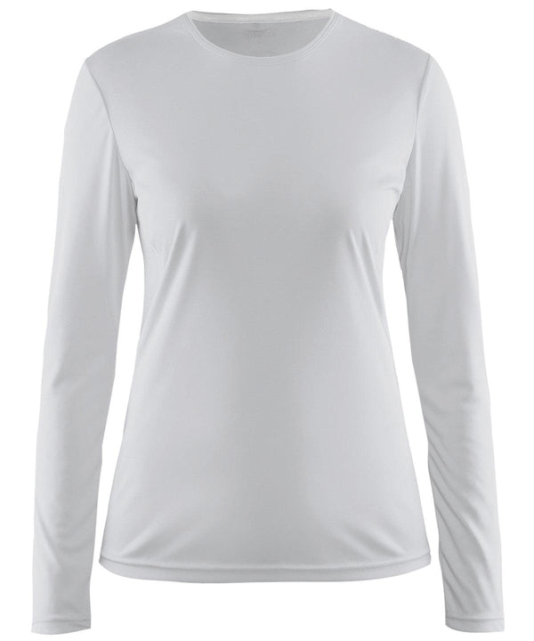 White - Women's mind long sleeve tee T-Shirts Last Chance to Buy Sports & Leisure Schoolwear Centres