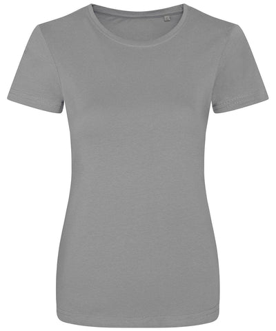 Heather Grey - Women's Cascade organic tee T-Shirts AWDis Ecologie Must Haves, Next Gen, Organic & Conscious, T-Shirts & Vests, Women's Fashion Schoolwear Centres